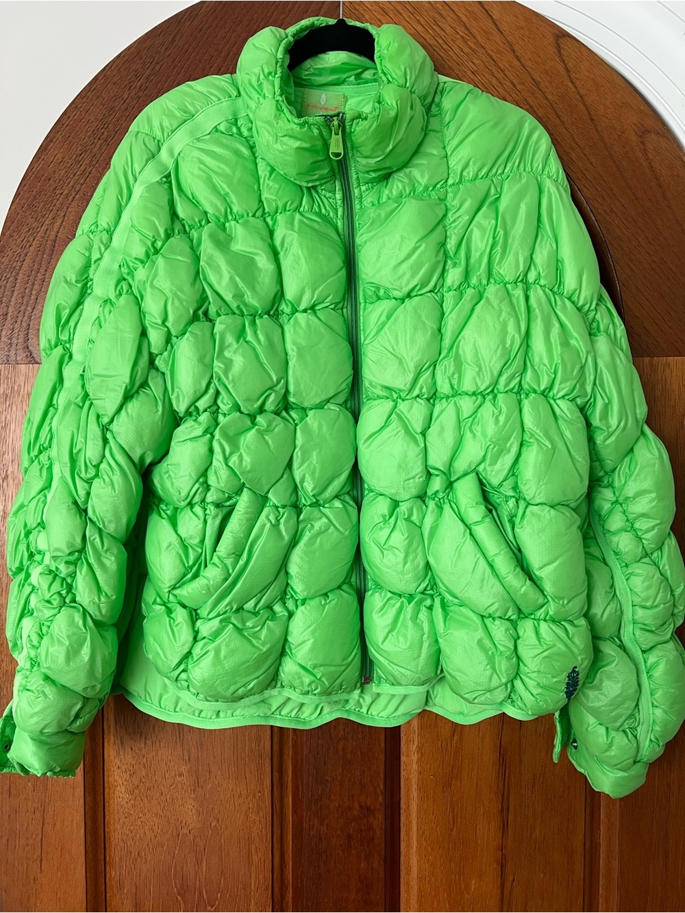 FP Movement Scrunchy Glossy Pippa Packable Puffer Jacket Size Small RT $228 - Picture 3 of 7
